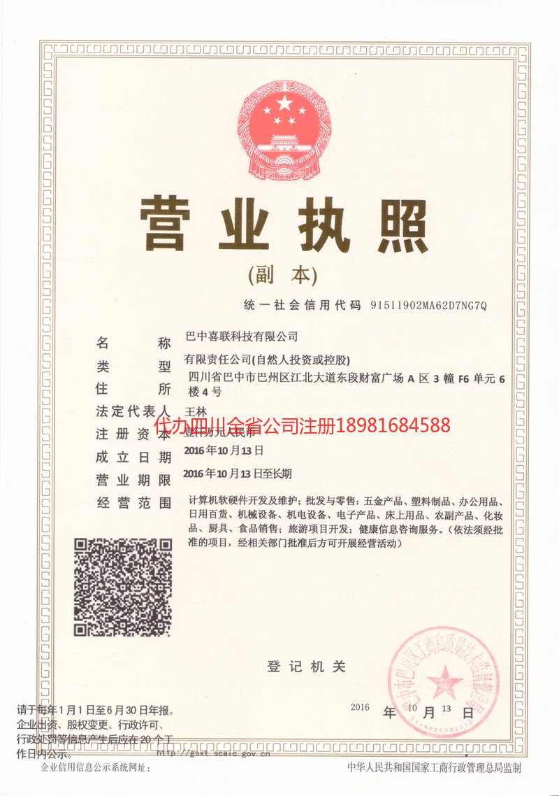 武安武安喜联科技有限公司